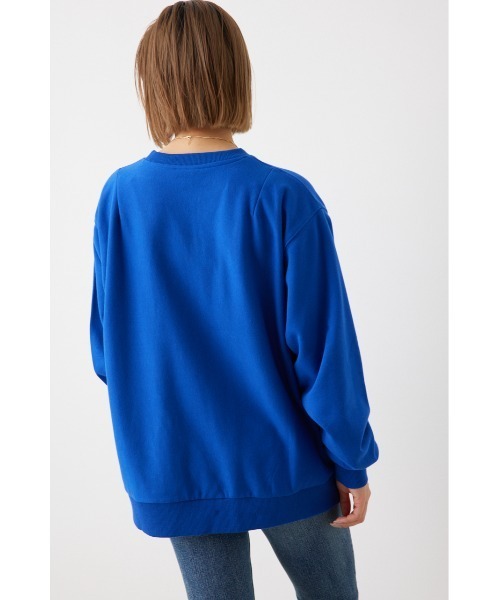 RODEO CROWNS WIDE BOWL（ロデオクラウンズワイドボウル）の「SHARE HEAVY WEIGHT プルオーバー（スウェット・レディース・ブルー/マスタード/ブラック/ライトグレー・MEDIUM/LARGE）」の6枚目の写真