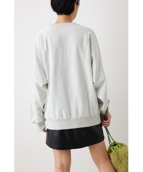 RODEO CROWNS WIDE BOWL（ロデオクラウンズワイドボウル）の「SHARE HEAVY WEIGHT プルオーバー（スウェット・レディース・ブルー/マスタード/ブラック/ライトグレー・MEDIUM/LARGE）」の12枚目の写真