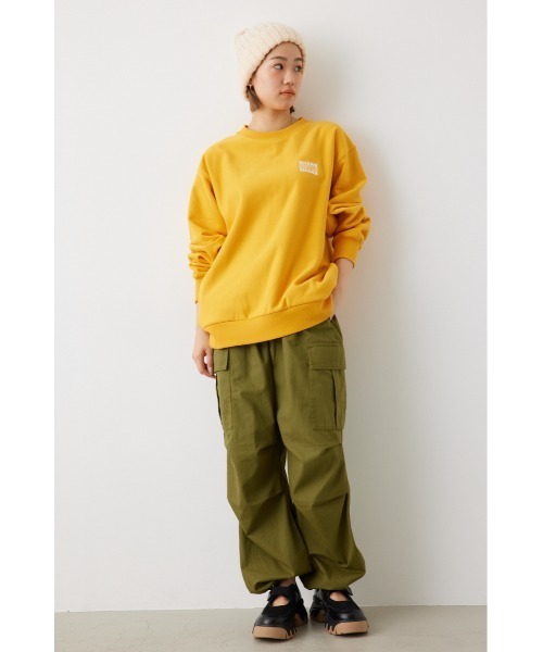 RODEO CROWNS WIDE BOWL（ロデオクラウンズワイドボウル）の「SHARE HEAVY WEIGHT プルオーバー（スウェット・レディース・ブルー/マスタード/ブラック/ライトグレー・MEDIUM/LARGE）」の21枚目の写真