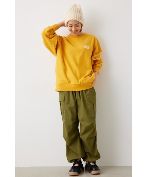 RODEO CROWNS WIDE BOWL（ロデオクラウンズワイドボウル）の「SHARE HEAVY WEIGHT プルオーバー（スウェット・レディース・ブルー/マスタード/ブラック/ライトグレー・MEDIUM/LARGE）」の17枚目の写真