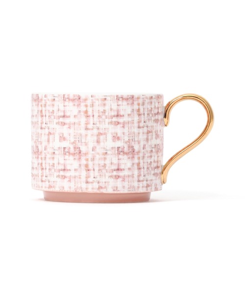 ツイード カップ&ソーサー ピンク（食器）｜Francfranc（フランフラン