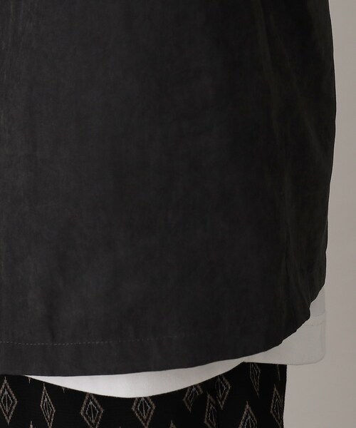 THE SHOP TK (ザ ショップ ティーケー )の「◆スウェードタッチノーカラーカーディガン(カーディガン/ボレロ・メンズ・ブラック/グレー/ベージュ・02/03/04)」の21枚目の写真