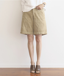 SEA | VINTAGE 858H ハイライズコーデュロイワイドショーツ(その他パンツ)