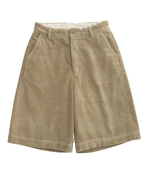 SEA（シー）の「VINTAGE 858H ハイライズコーデュロイワイドショーツ（その他パンツ・レディース・ベージュ/インディゴブルー・26inch/24inch/25inch）」の6枚目の写真