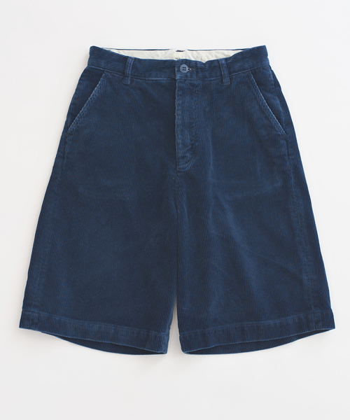SEA（シー）の「VINTAGE 858H ハイライズコーデュロイワイドショーツ（その他パンツ・レディース・ベージュ/インディゴブルー・26inch/24inch/25inch）」の7枚目の写真