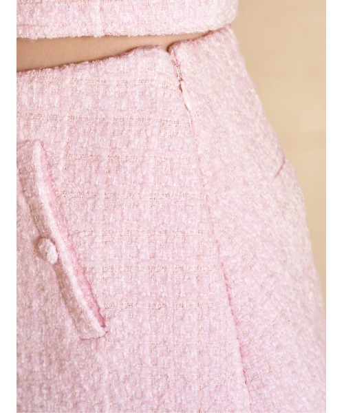 Darich(ダーリッチ)の「フラップツイードショートパンツ(その他パンツ・レディース・ホワイト/ピンク/イエロー・M/S)」の13枚目の写真