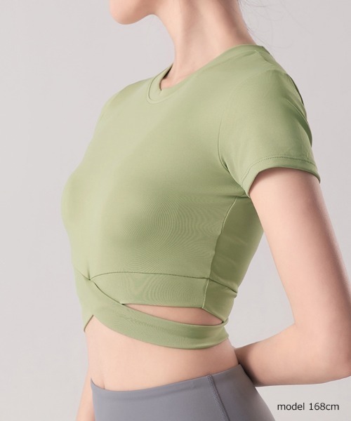 追跡便【 】クロップド スリム ジムタンクトップ tantop_01b.jpg