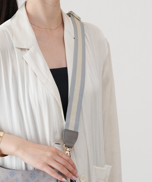 russet（ラシット）の「アレンジショルダーベルト[IVY](CE-1146)（その他小物・レディース・ネイビー/ブラウン/オレンジ/チャコールグレー/ブラック/グレイッシュベージュ/インディゴブルー/グレー・FREE）」の16枚目の写真