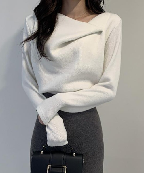 DECEMBERMAY♥️長袖トップス セール】長袖トップス やわらか秋冬トップス（Tシャツ