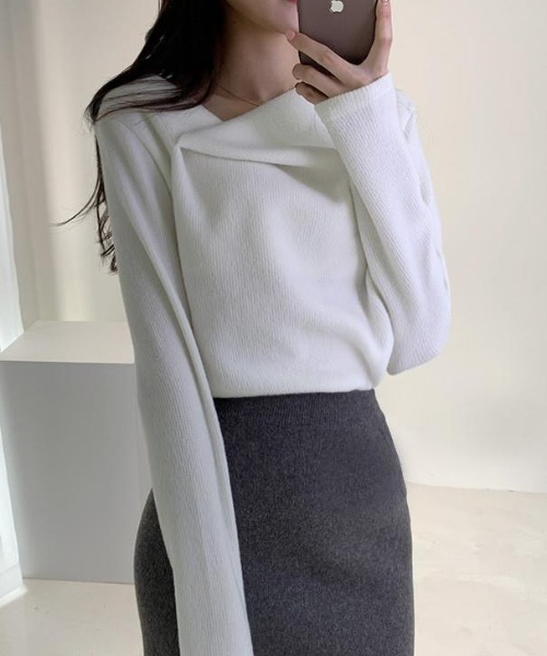 DECEMBERMAY♥️長袖トップス セール】長袖トップス やわらか秋冬トップス（Tシャツ