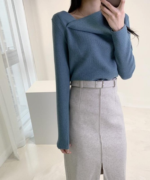 セール】長袖トップス やわらか秋冬トップス（Tシャツ