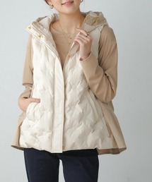 Bou Jeloud | ヒートボンディングティアードダウンベスト(ダウンベスト)