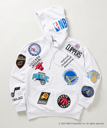 【Off The Court by NBA】別注 チームロゴスウェットパーカー