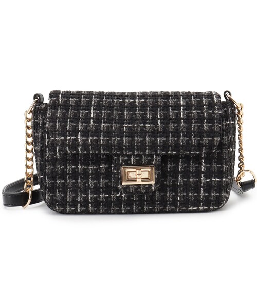 grove（グローブ）の「◆【美人百花11月号掲載】キルトフェイクファーツイードミニショルダー（ショルダーバッグ・レディース・ブラック系1/ベージュ系その他6/ベージュ系その他2/アイボリー系1・00）」の19枚目の写真