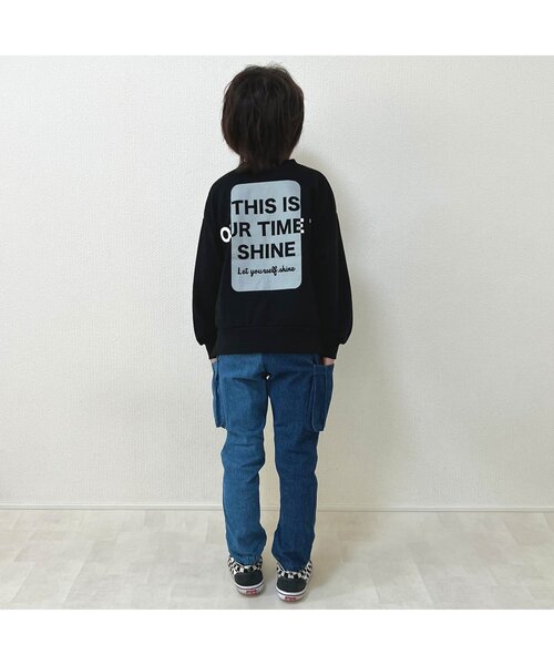 BREEZE（ブリーズ）の「【ストレッチ・裏起毛】あったからくらくサイドポケットパンツ（その他パンツ・キッズ・インディゴブルー/ブラウン/ブラック/カーキ・100/120/150/130/90/110/140）」の7枚目の写真