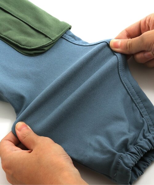 BREEZE（ブリーズ）の「【ストレッチ・裏起毛】あったからくらくサイドポケットパンツ（その他パンツ・キッズ・インディゴブルー/ブラウン/ブラック/カーキ・100/120/150/130/90/110/140）」の17枚目の写真