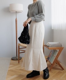 flower | ツイードパピヨンスカート(スカート)