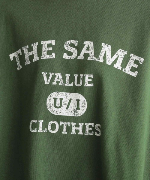 soulberry（ソウルベリー）の「僕と私の、１枚で着られるロンT（Tシャツ/カットソー・レディース・グリーン/ブラウン・5/2/6/4/3）」の8枚目の写真