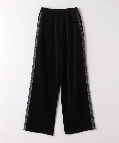 green label relaxing（グリーンレーベルリラクシング）の「TJ カットベロア サイドテープ パンツ 140cm-160cm（その他パンツ・キッズ・ネイビー/ブラック・140cm/150cm/160cm）」の16枚目の写真