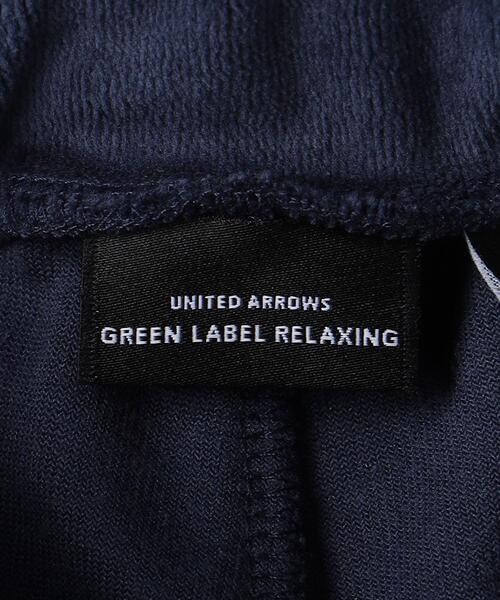 green label relaxing（グリーンレーベルリラクシング）の「TJ カットベロア サイドテープ パンツ 140cm-160cm（その他パンツ・キッズ・ネイビー/ブラック・140cm/150cm/160cm）」の21枚目の写真