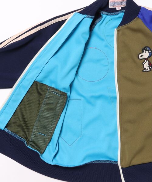 DENIM DUNGAREE（デニムダンガリー）の「ジャージ SNOOPY ジャケット（その他アウター・キッズ・その他1/イエロー・130/140）」の4枚目の写真