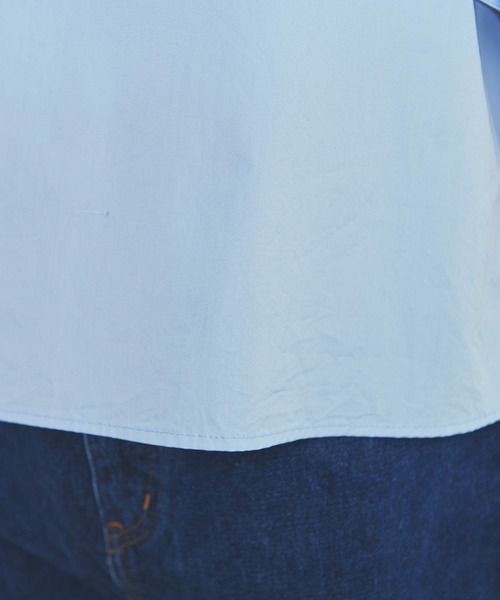 CHILD WOMAN（チャイルドウーマン）の「FINX ボリューム袖ブラウス（シャツ/ブラウス・レディース・サックスブルー/ホワイト/ピンク・FREE）」の5枚目の写真