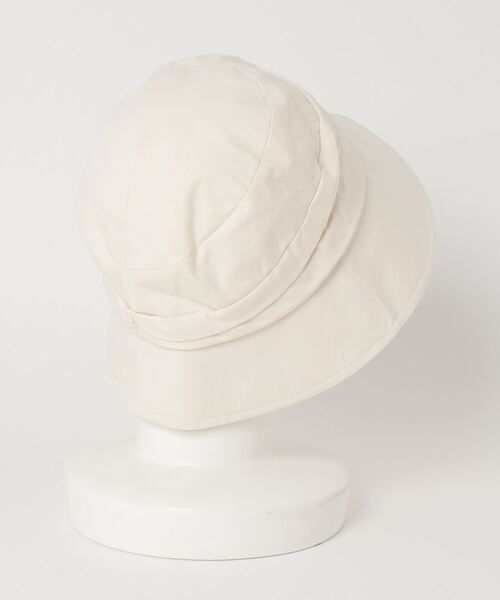 FUNALIVE（ファンアライブ）の「PAGE ONE ＵＶキャスケット（キャスケット・レディース・ブラック/アイボリー/グレー・FREE）」の4枚目の写真