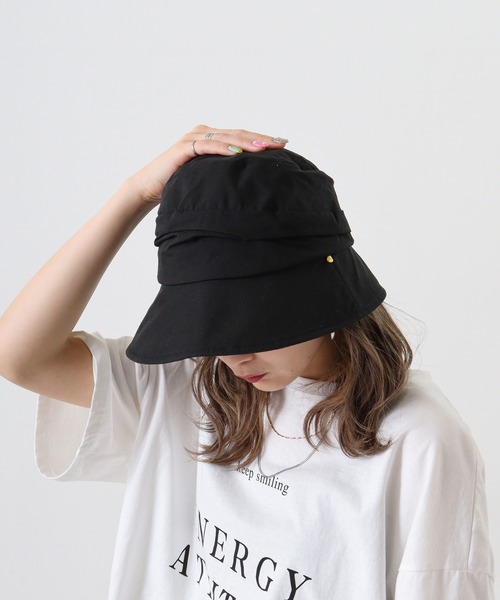 FUNALIVE（ファンアライブ）の「PAGE ONE ＵＶキャスケット（キャスケット・レディース・ブラック/アイボリー/グレー・FREE）」の2枚目の写真