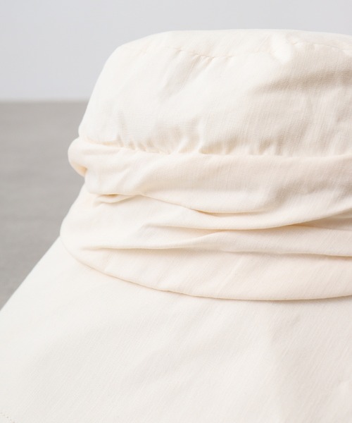 FUNALIVE（ファンアライブ）の「PAGE ONE ＵＶキャスケット（キャスケット・レディース・ブラック/アイボリー/グレー・FREE）」の14枚目の写真