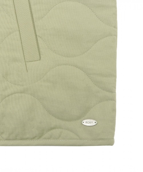 ROXY(ロキシー)の「QUILTED VEST/ロキシーキルティングデザインベスト(ベスト・レディース・カーキ/ホワイト・MEDIUM/LARGE/SMALL)」の13枚目の写真