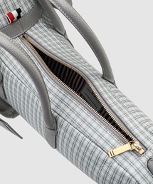 THOM BROWNE（トムブラウン）の「HECTOR BAG IN SMALL CHECK PRINT ON