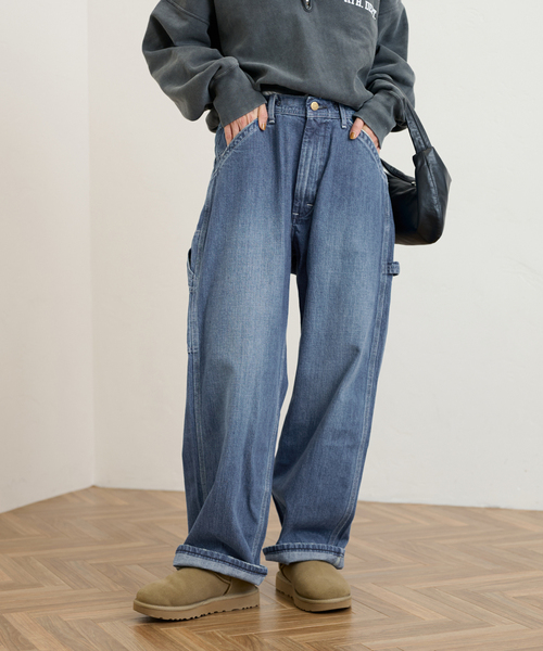 【FRAMeWORK】LEE別注 DUNGAREES PAINTER PANTS FRAMeWORK（フレームワーク）の「【LEE/リー】別注DUNGAREES PAINTER