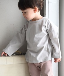 PUPPAPUPO（プッパプーポ）の「オーバーサイズ 長袖 Tシャツ（Tシャツ/カットソー・キッズ）」