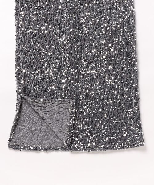 LAC-VERT（ラック・ヴェール）の「スパンコール ロングスカート（スカート・レディース・シルバー/ブラック・M/L）」の18枚目の写真