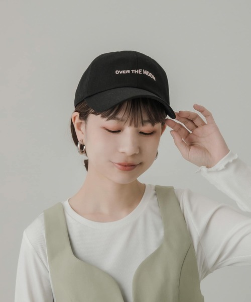 SMELLY(スメリー)の「コットンロゴキャップ(キャップ・レディース・ピンク/アイボリー/ブラック/ブルー・-)」の21枚目の写真