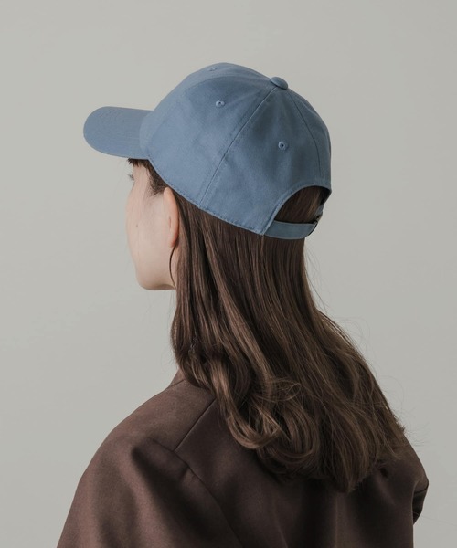 SMELLY(スメリー)の「コットンロゴキャップ(キャップ・レディース・ピンク/アイボリー/ブラック/ブルー・-)」の18枚目の写真