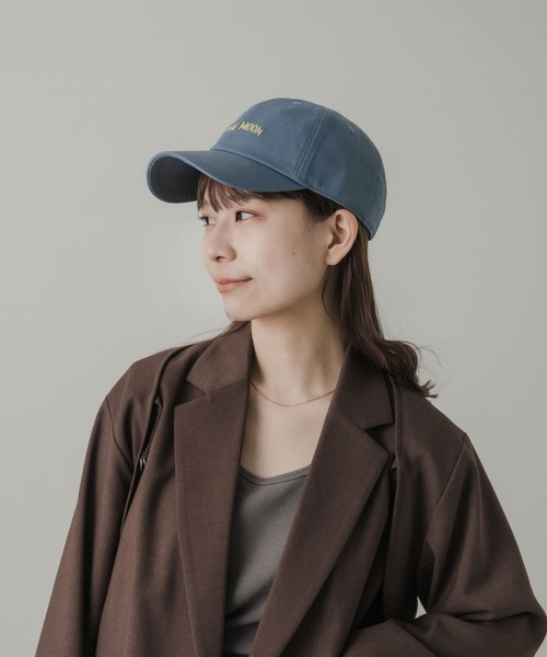 SMELLY(スメリー)の「コットンロゴキャップ(キャップ・レディース・ピンク/アイボリー/ブラック/ブルー・-)」の16枚目の写真