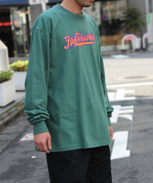 HUF（ハフ）の「【HUF】ハフ CRACKERJACK L/S TEE ロングスリーブTシャツ TS02097（Tシャツ/カットソー・メンズ・ブラック/クリーム/オリーブ・M/S/XL/L）」の14枚目の写真