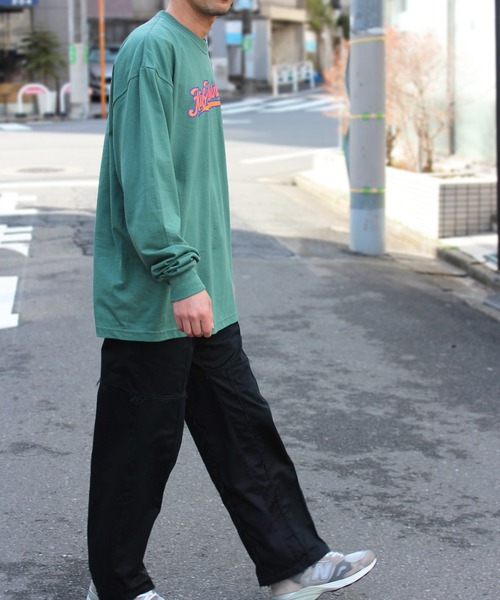 HUF（ハフ）の「【HUF】ハフ CRACKERJACK L/S TEE ロングスリーブTシャツ TS02097（Tシャツ/カットソー・メンズ・ブラック/クリーム/オリーブ・M/S/XL/L）」の15枚目の写真