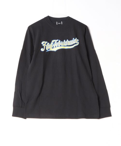 HUF（ハフ）の「【HUF】ハフ CRACKERJACK L/S TEE ロングスリーブTシャツ TS02097（Tシャツ/カットソー・メンズ・ブラック/クリーム/オリーブ・M/S/XL/L）」の10枚目の写真