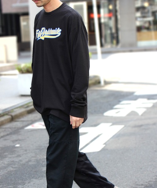 HUF（ハフ）の「【HUF】ハフ CRACKERJACK L/S TEE ロングスリーブTシャツ TS02097（Tシャツ/カットソー・メンズ・ブラック/クリーム/オリーブ・M/S/XL/L）」の7枚目の写真