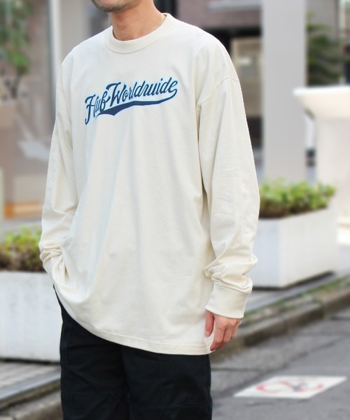 HUF（ハフ）の「【HUF】ハフ CRACKERJACK L/S TEE ロングスリーブTシャツ TS02097（Tシャツ/カットソー・メンズ・ブラック/クリーム/オリーブ・M/S/XL/L）」の18枚目の写真