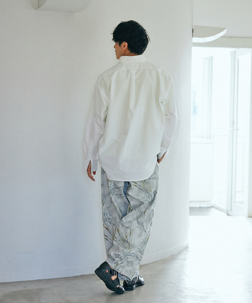JOURNAL STANDARD relume（ジャーナルスタンダード　レリューム）の「【FORCE10 / フォーステン】別注 オーバーパンツ（その他パンツ・メンズ・グレー系その他/ホワイト×ホワイト・MEDIUM/LARGE）」の22枚目の写真