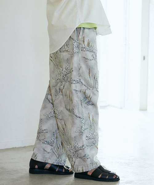 JOURNAL STANDARD relume（ジャーナルスタンダード　レリューム）の「【FORCE10 / フォーステン】別注 オーバーパンツ（その他パンツ・メンズ・グレー系その他/ホワイト×ホワイト・MEDIUM/LARGE）」の11枚目の写真