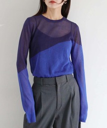 【cheriella】WEB限定シアーインターシャニット新色追加