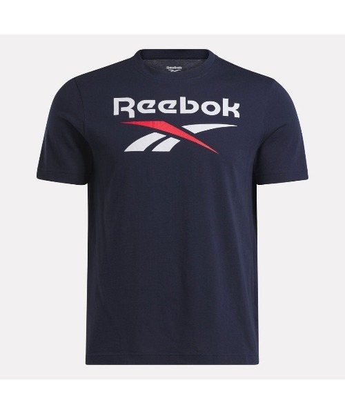Reebok(リーボック)の「 アイデンティティ ビッグロゴ Tシャツ / IDENTITY BIG LOGO TEE(Tシャツ/カットソー・メンズ・ブラック/グレー/ネイビー・LARGE/MEDIUM/SMALL/XX-LARGE/X-LARGE)」の6枚目の写真