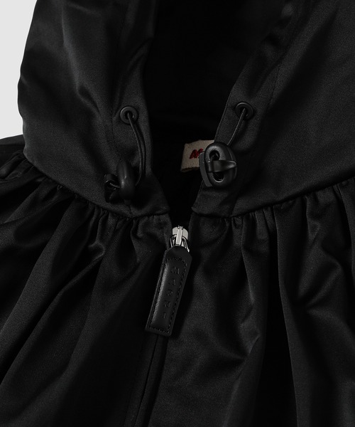 MARNI（マルニ）の「SHORT LENGTH / タフタミニ丈ジャケット（ブルゾン・レディース・ブラック・38M）」の4枚目の写真