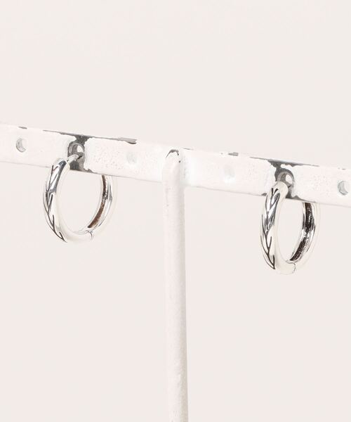 Burner（バーナー）の「【OKUOKU　0909】デザイン ピアス 両耳用 chi-pierce-g1（ピアス（両耳用）・レディース・シルバー・FREE）」の2枚目の写真