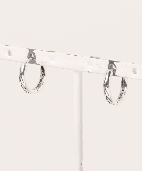 Burner（バーナー）の「【OKUOKU　0909】デザイン ピアス 両耳用 chi-pierce-g1（ピアス（両耳用）・レディース・シルバー・FREE）」の4枚目の写真