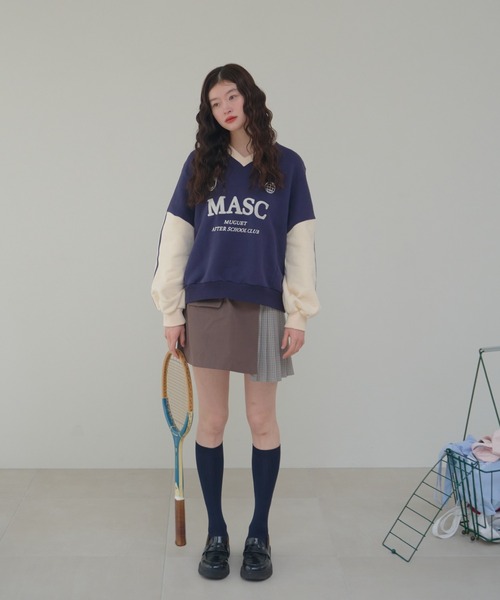 muguet（ミュゲ）の「MASC uniform sweat（スウェット・レディース・ネイビー/アイボリー・FREE）」の22枚目の写真